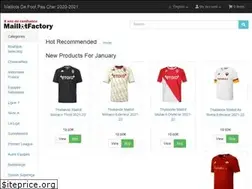 Sites similar to maillotfactory.com