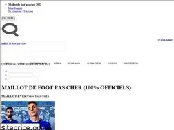 Sites similar to maillotsofficiels.com