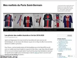 Sites similar to maillotspsg.wordpress.com