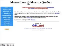 Sites similar to mailman.qth.net