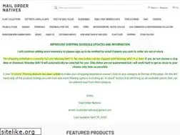 Sites similar to mailordernatives.com