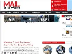 Sites similar to mailpluscopies.com