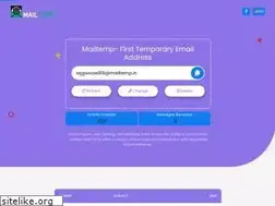 Sites similar to mailtemp.in