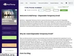 Sites similar to mailtemp.uk