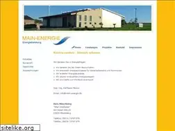 Sites similar to main-energie.de