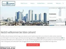 Sites similar to main-lehramt.de