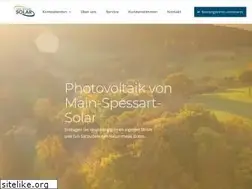 Sites similar to main-spessart-solar.de