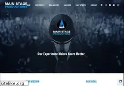 Sites similar to main-stageproductions.com