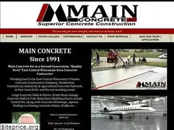 Sites similar to mainconcrete.com