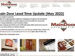 Sites similar to maindoorcorp.com