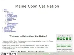 Sites similar to maine-coon-cat-nation.com