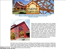 Sites similar to mainebarncompany.com