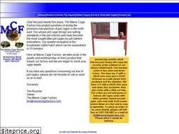 Sites similar to mainecagefactory.com