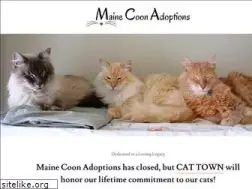 Sites similar to mainecoonadoptions.com