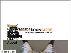 Sites similar to mainecoonguide.com