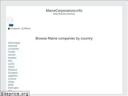Sites similar to mainecorporations.info
