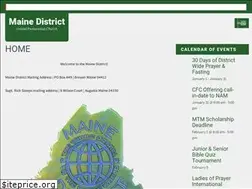 Sites similar to mainedistrictupc.com