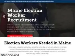 Sites similar to maineelectionworkers.org