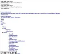 Sites similar to mainefamilydental.com