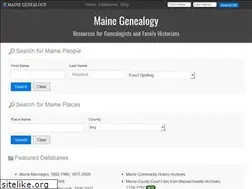 Sites similar to mainegenealogy.net