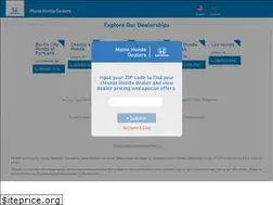 Sites similar to mainehondadealers.com