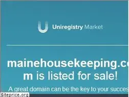 Sites similar to mainehousekeeping.com