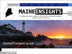 Sites similar to maineinsights.com