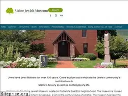 Sites similar to mainejewishmuseum.org