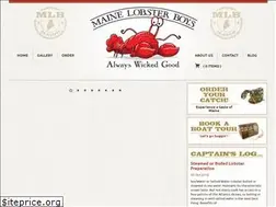 Sites similar to mainelobsterboys.com