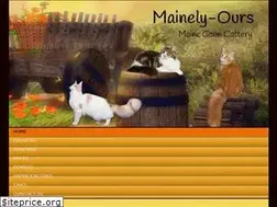 Sites similar to mainely-ours.com