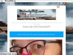 Sites similar to mainelydiy.com