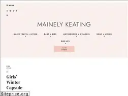 Sites similar to mainelykeating.com