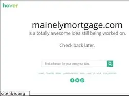 Sites similar to mainelymortgage.com