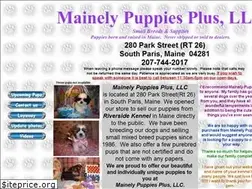 Sites similar to mainelypuppies.com