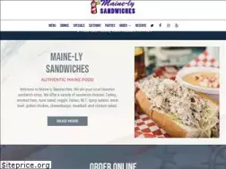 Sites similar to mainelysandwiches.com