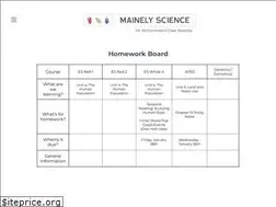 Sites similar to mainelyscience.com