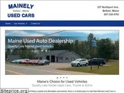 Sites similar to mainelyusedcars.com