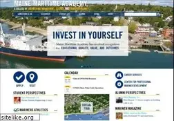 Sites similar to mainemaritimealumni.org
