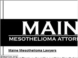 Sites similar to mainemesotheliomaattorneys.com