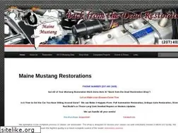 Sites similar to mainemustang.com