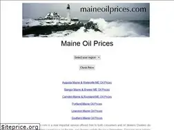 Sites similar to maineoilprices.com