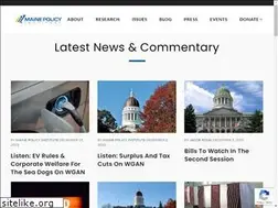 Sites similar to mainepolicy.org