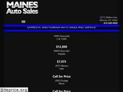 Sites similar to mainesauto.com