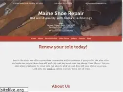 Sites similar to maineshoerepair.com