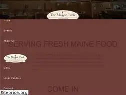 Sites similar to mainetablerestaurant.com