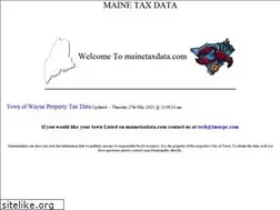 Sites similar to mainetaxdata.com