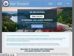 Sites similar to maineunclaimedproperty.gov