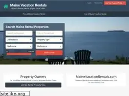 Sites similar to mainevacationrentals.com