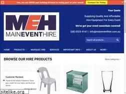 Sites similar to maineventhire.com.au
