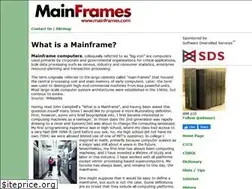 Sites similar to mainframes.com
